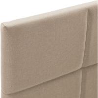 Estructura de cama tapizada de 30 cm, base para colchón, somier de láminas de madera, montaje sencillo - details 3