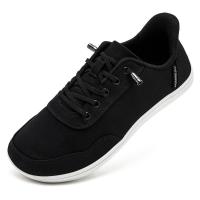 Zapatos unisex descalzos para hombres y mujeres con punta ancha ajustable sin cordones, zapatos minimalistas y ligeros para caminar - details 2