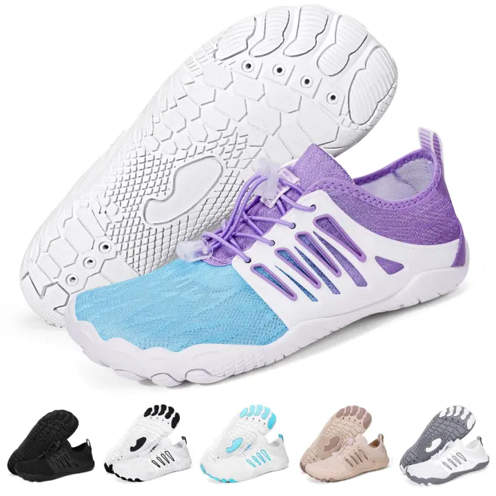 Zapatos de Natación de Punta Ancha de Secado Rápido Zapatos Deportivos Ligeros Antideslizantes para Mujeres y Hombres Ideales para Piscina, Senderismo, Surf - 1