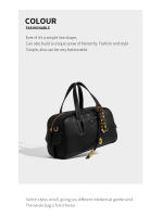 Nueva bolsa de almohada, bolso para mujer, bolso de bolos con seguimiento, bolso bandolera de mano para mujer, gran capacidad para mujer - details 7