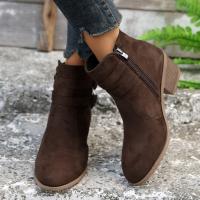 Otoño Invierno mujer moda tacones altos botines zapatos - details 5