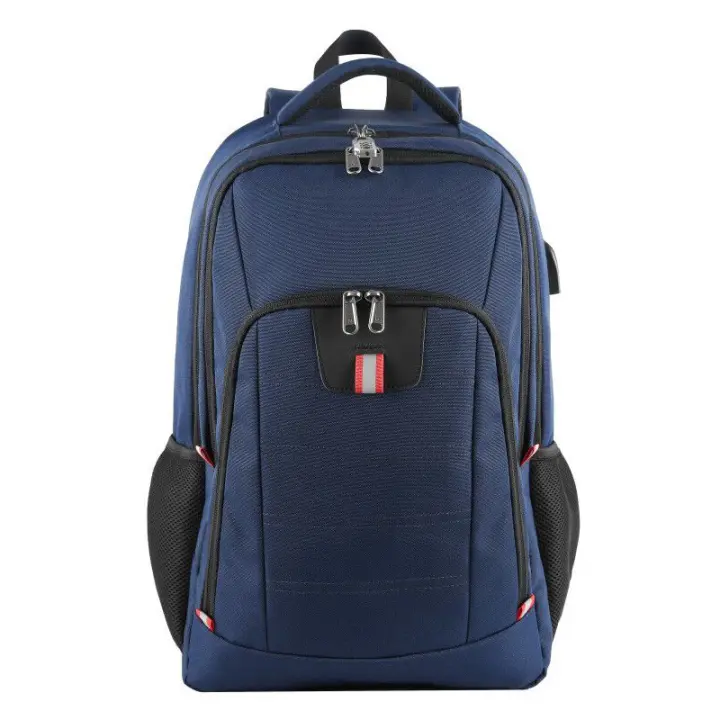 Mochila para computadora portátil de 17,3 pulgadas, mochila para computadora portátil antirrobo para viajes de negocios, ultrafina y duradera con puerto de carga USB, bolsa para computadora impermeable, adecuada tanto para hombres como para mujeres, - 1