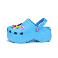 Sandalias clásicas para mujer, zuecos de jardín, zapatos de playa informales, color azul, para el hogar - details 11