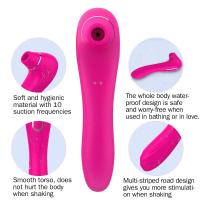 Vibrador de succión de Vagina, estimulador de clítoris de succión de lengua Oral, Juguetes sexuales para adultos, masturbador erótico para mujeres - details 2