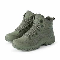 Botas De Entrenamiento De Combate Tácticas Mejoradas Para Hombre, Zapatos De Senderismo De Respuesta Rápida Antidesgaste Para Acampar Al Aire Libre, Zapatillas De Pesca Y Caza Para Hombre - details 35