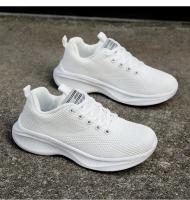 Zapatillas de moda para mujer Fly Weave Transpirable Suela blanda Ligero Tendencia Moda Casual Zapatillas de deporte - details 16