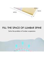 Almohada de Apoyo Lumbar de Espuma de Memoria Almohada para Aliviar el Dolor de Espalda - details 3