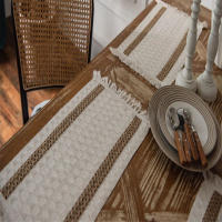 Corredor De Mesa individual, Decoración Bohemia De Granja, País Tejido, 1 unidad - details 9