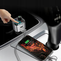 Transmisor Bluetooth FM MÁS POTENTE, Cargador de coche QC3.0, USB-C - details 5