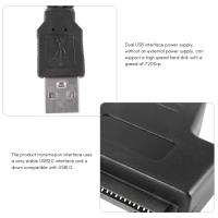 Adaptador USB 2,0 a IDE SATA, de 2,5 S-ATA/3,5 pulgadas para HDD/SSD, Cable convertidor de unidad de disco duro de ordenador portátil - details 5