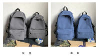 Mochila de nylon de moda sólida Estilo japonés para mujeres Ligera para secundaria y universidad - details 3