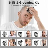Afeitadora Eléctrica de Cabeza Calva para Hombres Recargable, 9 Cuchillas, Corte de Barba, Nose y Oreja Productos de Belleza - details 2