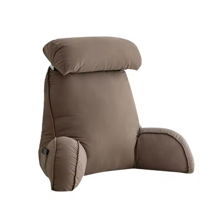 Almohada de Cabeza de Poliéster 100% Almohada de Lectura de Espalda con Soporte de Cuerpo - 1