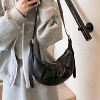 Bolso cruzado plisado de estilo coreano, bolso ligero de Color sólido de PU, bolso de mano de cuero suave, bolso de hombro para mujer - details 17