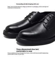 Vestido y zapatos Oxford de cuero de fibra ultrafina para hombre de alta calidad, estilo informal de oficina de negocios, suave y cómodo, a la moda - details 6