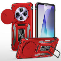 Funda con cubierta para lente de cámara Xiaomi Redmi 14C / Poco C75 con soporte de anillo para teléfono - details 3