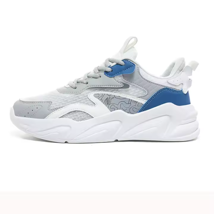 Nuevos zapatos para correr cómodos de gran tamaño versátiles de moda, zapatos deportivos transpirables para hombres. - 1