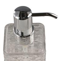 Dispensador de jabón transparente recargable, botella de jabón líquido prensado a prueba de herrumbre, contenedor de loción y jabón impermeable de 300ml/400ml para cocina - details 2