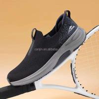 Nueva marca original casual para hombre de talla grande 46 soporte de arco cómodos zapatos deportivos para caminar en la ciudad fábrica de tejido - details 0