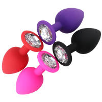 Tapón Anal de silicona para hombre y mujer, tapón sexual Unisex, 3 tamaños diferentes, entrenador Anal, S/M/L, 100% - details 2