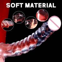 Empaque privado Funda vibradora reutilizable sexy para hombres Alargador flexible del glande Extensor Anillo de retardo de la eyaculación Juguetes sexuales para parejas - details 1