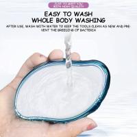Cepillo De Baño Crystal Para Eliminar Pelo Físico Y Sin Dolor Reutilizable Y Fácil De Limpiar Herramienta De Belleza Para Depilación Epilador De Cepillo De Maquillaje - details 6