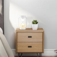 Reloj de arena de inducción LED creativo, luz de sueño, temporizadores, lámpara de reloj de arena para dormitorio, sala de estar, decoración del hogar, luz nocturna - details 4
