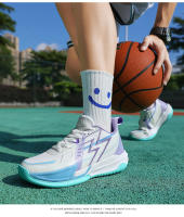Zapatillas de baloncesto antideslizantes para hombre y mujer, zapatos deportivos transpirables, botas de baloncesto de combate para exteriores, nuevo estilo, 2024 - details 11