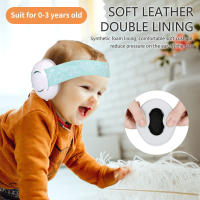 Auriculares con cancelación de ruido para bebés, orejeras de protección auditiva para bebés, diadema elástica, regalo de viaje para avión recién nacido - details 2