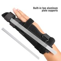 Soporte de compresión ajustable para dedo, protector de ejercicio de muñeca, pulgar, mano, férula para artritis, protector de soporte - details 4