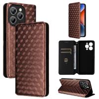 Para Oukitel P1 funda de cuero PU tipo billetera con tapa para Oukitel P1 Retro Litchi patrón cubierta Conque Fundas accesorios de teléfono - details 11