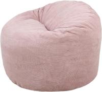 Terciopelo Acanalado - Suave y Confortable - Puff Pera con Relleno de Espuma Incluido, Óptimo Apoyo para la Espalda - Bean Bag, Sofa Puff Gigante (100 cm, Azul Marino) - details 29