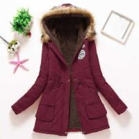 Chaqueta de algodón acolchada para mujer, abrigo informal ajustado con capucha, Parkas acolchadas, abrigo cálido, otoño e invierno, nové de 2025 - details 17