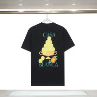 2025 Camisas casuales básicas de moda de verano, camisetas holgadas de algodón puro para hombres y nuevas camisas de manga corta para parejas con estampados de logotipos en la parte delantera - details 1