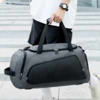 Bolsa de Deporte y Fitness de Gran Capacidad para Viajes Senderismo Gimnasio Bolso a Mano para Zapatos Bolsillo Secado Líquido Separación Entrenamiento Bolsa Cruzada - details 1