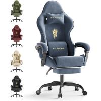 Terciopelo con Soporte Lumbar de Masaje,Reposacabezas,Reposapiés,Silla de - details 0