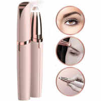 Depiladora Eléctrica Portátil Cortador de Cejas para Mujer Afeitadora de Cara, Labios, Nariz, Depilación Facial Regalo Indoloro - details 2