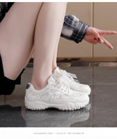 Nuevos Zapatos Casuales De Encaje Para Mujer, Zapatos De Tablero Transpirables De Malla - details 11