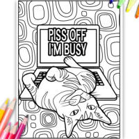 Libros para colorear de salud Mental, garabatos divertidos, libros de dibujo de bocetos de contorno, libros de notas de pintura fácil para niños de guardería - details 5