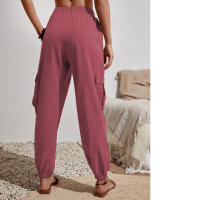 Pantalones blancos Mujer Transpirables, Adecuados para uso diario en - details 25