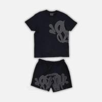 Letra Impresa Tendencia De Moda Traje Hip Hop Traje De Hombre Traje De Mujer Camiseta Impresa Traje Casual Deportivo - details 6