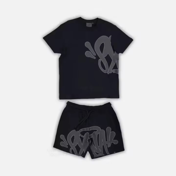 Letra Impresa Tendencia De Moda Traje Hip Hop Traje De Hombre Traje De Mujer Camiseta Impresa Traje Casual Deportivo - 1