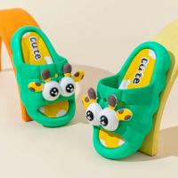 Zapatillas de Niños con Patrón de Ojos Grandes en 3D Antideslizantes, Abre Hermanos, Zapatos de Vacaciones al Aire Libre - details 2
