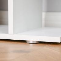 Estanteria Libreria 6 Estantes Madera Forma S 80x24x191 cm Estantes Color Blanco - details 1