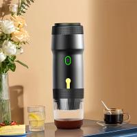 Máquina de café expreso portátil, máquina de café expreso de autocalentamiento rápido con cargador de coche, mini cafetera de 15 bar para acampar, viajar, RV, senderismo, oficina - details 8