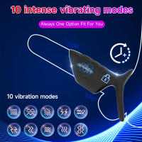 Entrenador de Retraso de Ejaculación Vibrante para Hombres Masaje de Prostate con 10 Modos de Vibración Estimulador de G-spot de Juguetes Sensuales - details 0