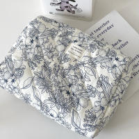 Bolso De Maquillaje Para Mujer Vintage Floral Zipper Organizador De Viaje Para Cosméticos Bolsa De Mano Con Cierre De Cremallera - details 3