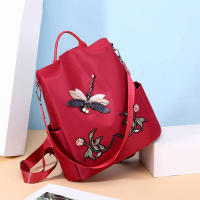 Mochila Oxford con múltiples bolsillos para Mujer, de gran capacidad bolso de hombro, de viaje, informal, para libros - details 25