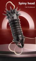 Leten Anillo Extensor Reutilizable Dispositivo de Mejora de Placer para Hombres - details 0