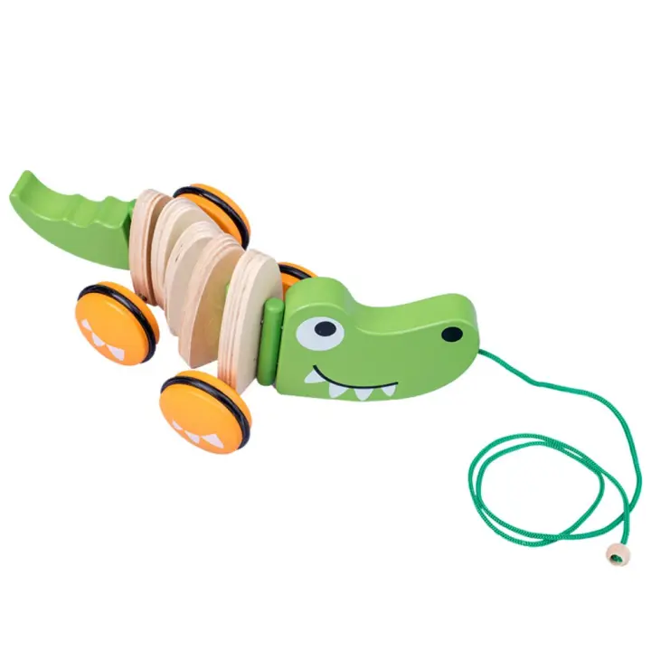Rompecabezas de Dibujos Animados de Madera Juguete de Tractor para Niños Pequeños - 1
